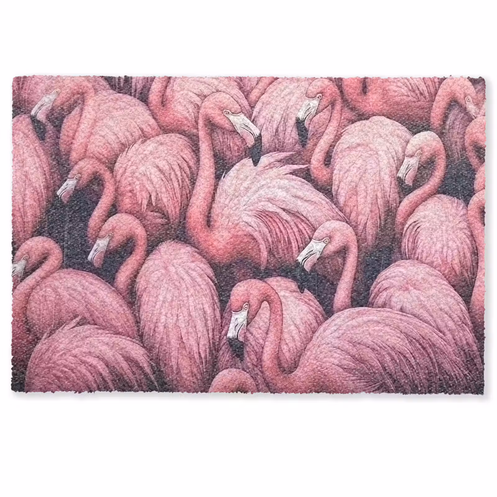 Deurmat - Flamingo - Roze - Dieren — 1