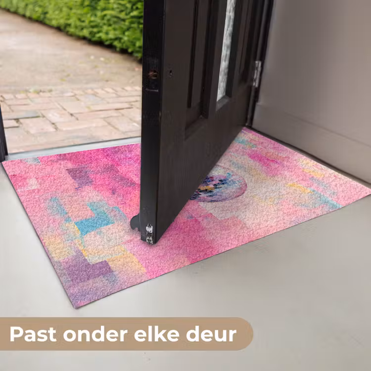 Deurmat - Discobal - Pink - Verf — 7