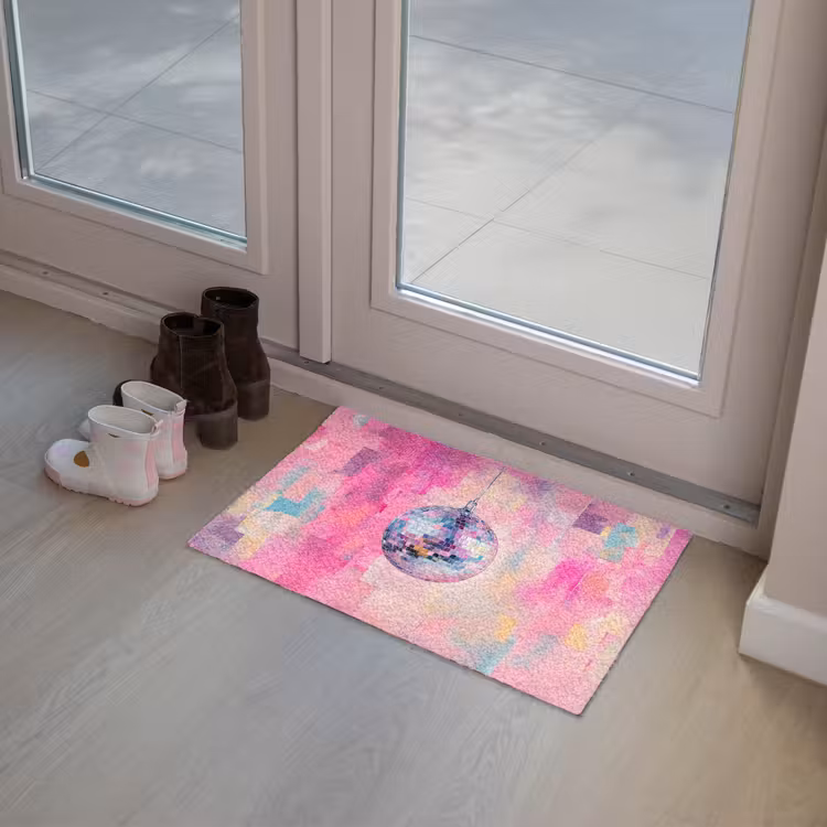 Deurmat - Discobal - Pink - Verf — 8