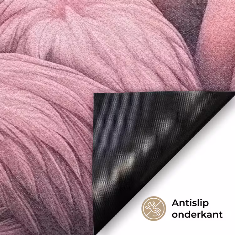 Deurmat - Flamingo - Roze - Dieren — 6