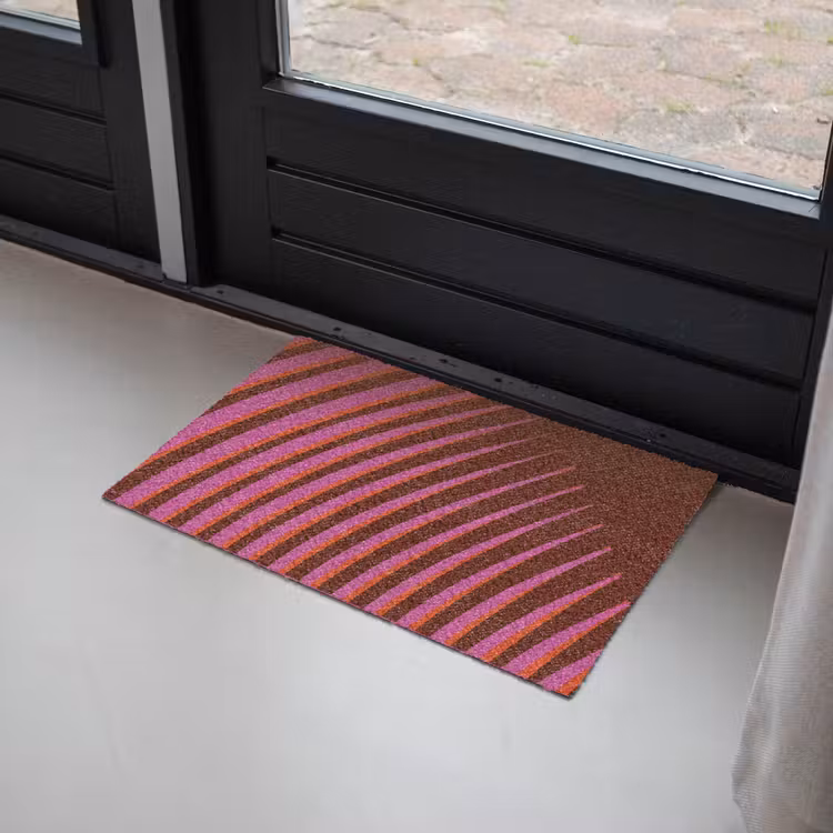 Deurmat - Lijnen - Rood - Beweging — 2