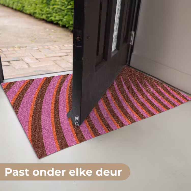 Deurmat - Lijnen - Rood - Beweging — 7