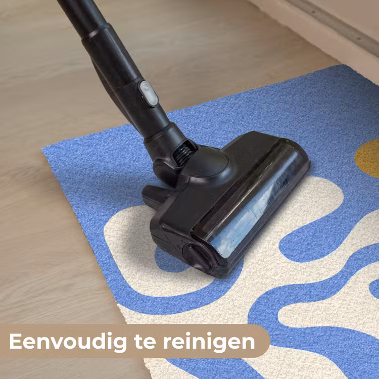 Deurmat - Minimalistisch - Organisch patroon - Blauw — 9