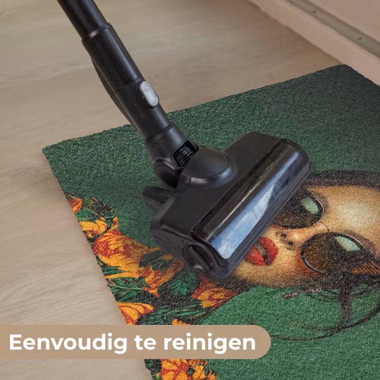 Deurmat - Vrouw - Groen - Modern - Bril - Abstract — 9
