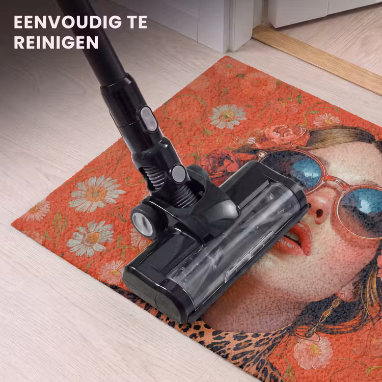 Deurmat - Vrouw - Kleurrijk - Dierenprint - Bloemen — 9