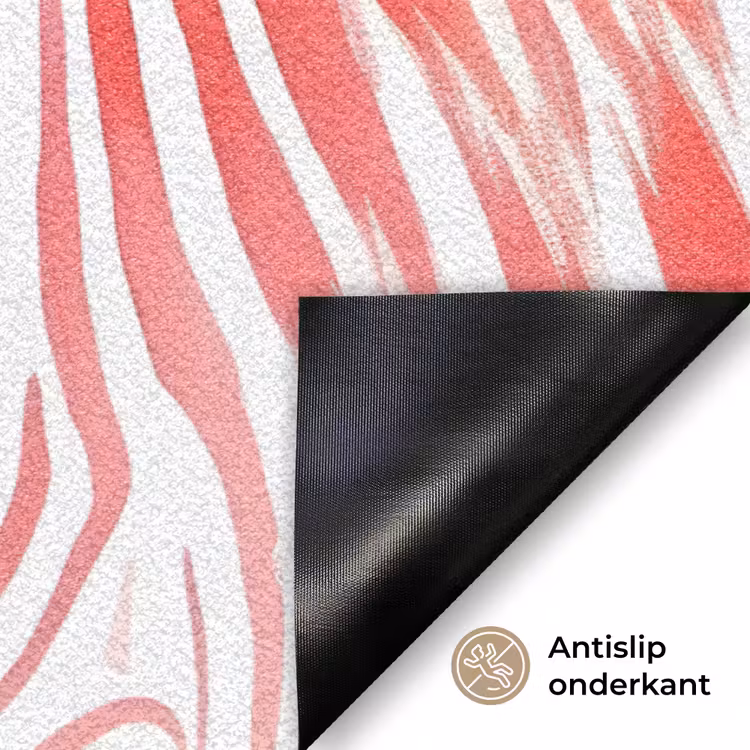 Deurmat - Zebra - Pink - Verf — 6