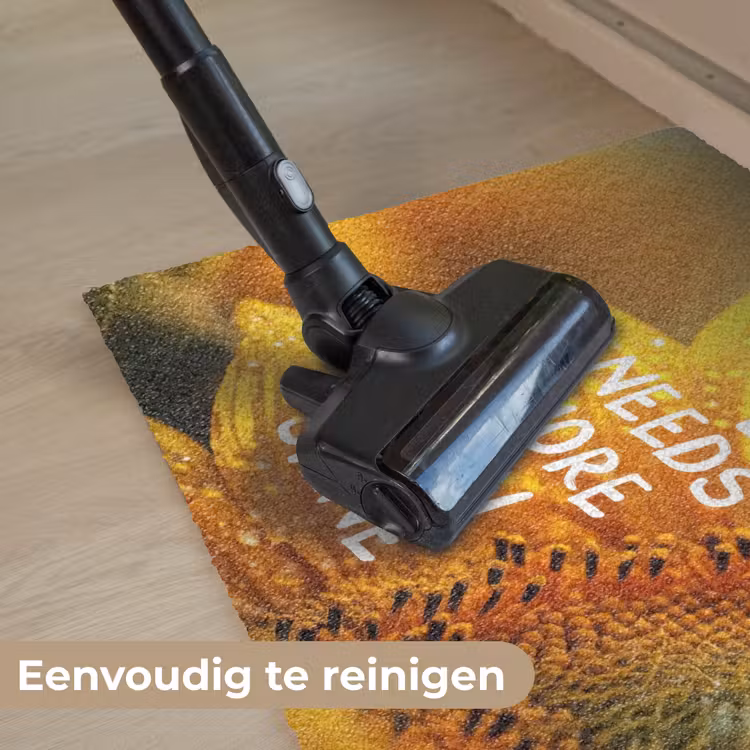 Deurmat - Zonnebloem - Close up - Geel - Quote — 9