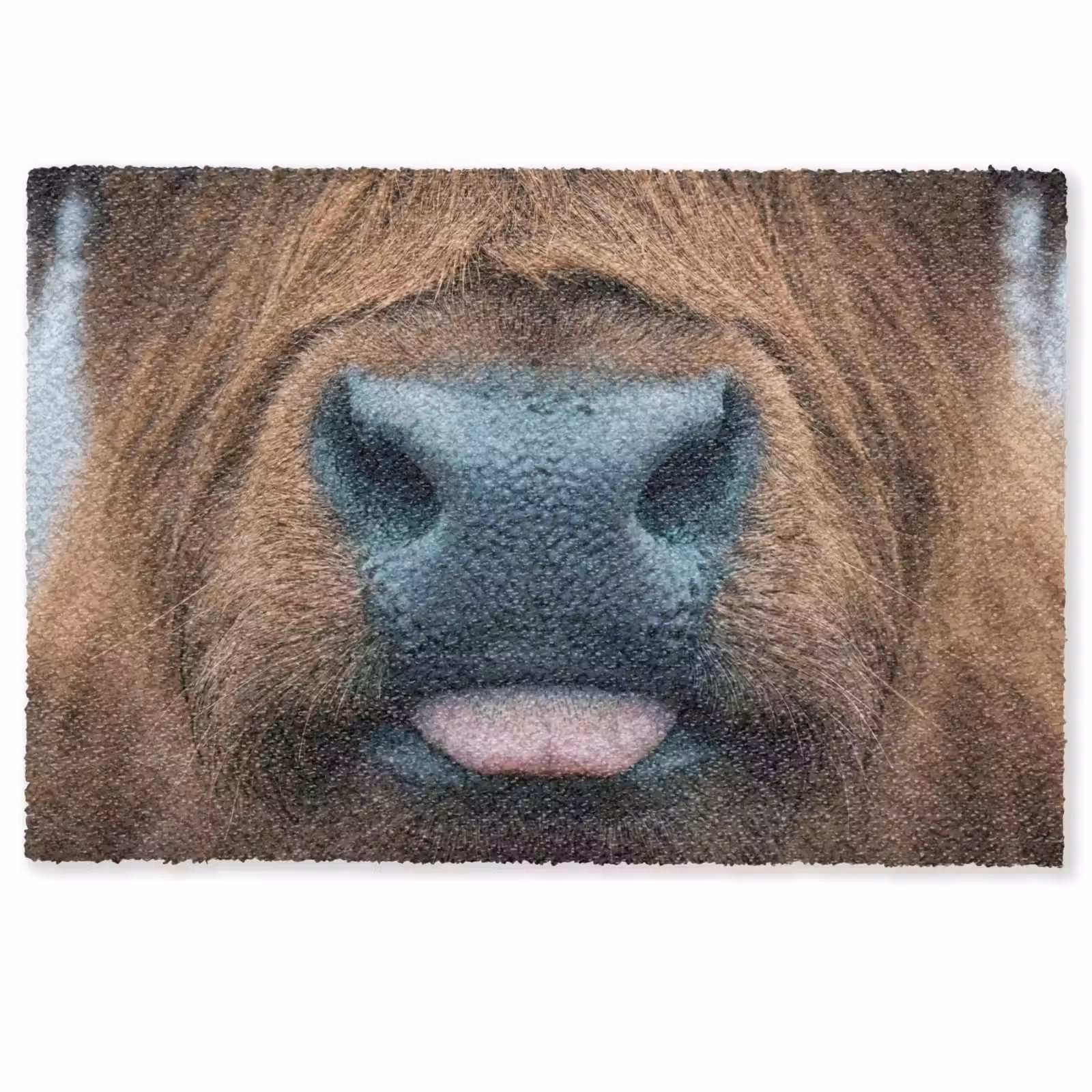 Deurmat - Schotse hooglander - Neus - Bruin — 1