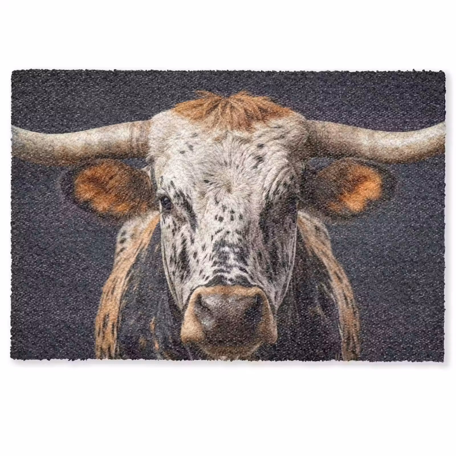 Deurmat - Stier - Kleurrijk - Hoorns — 1