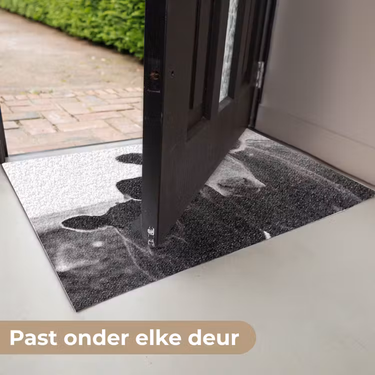 Deurmat - Koeien - Zwart - Wit — 7