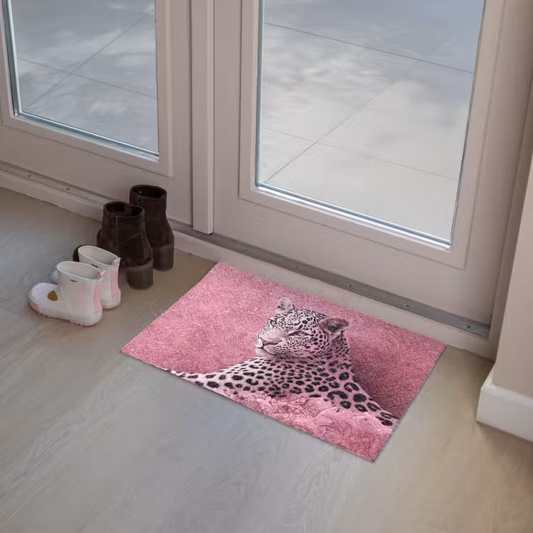 Deurmat - Panter - Luxe - Roze — 8