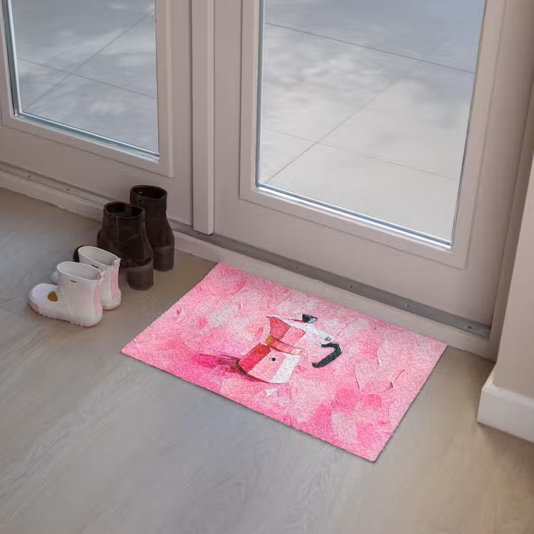 Deurmat - Roze - Verf - Coffee — 8