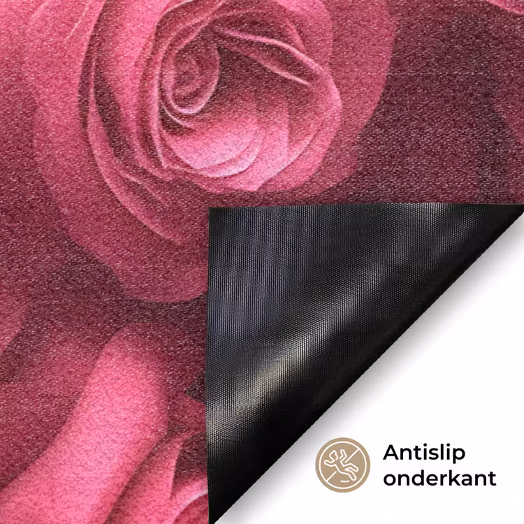 Deurmat - Rozen - Pink - Bloem — 6