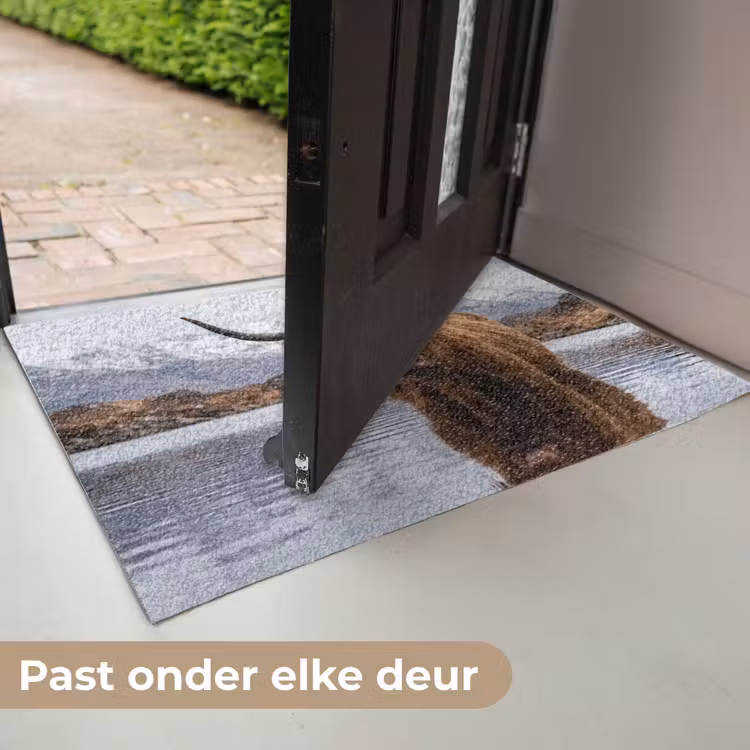 Deurmat - Schotse hooglander - Bruin - Water — 7
