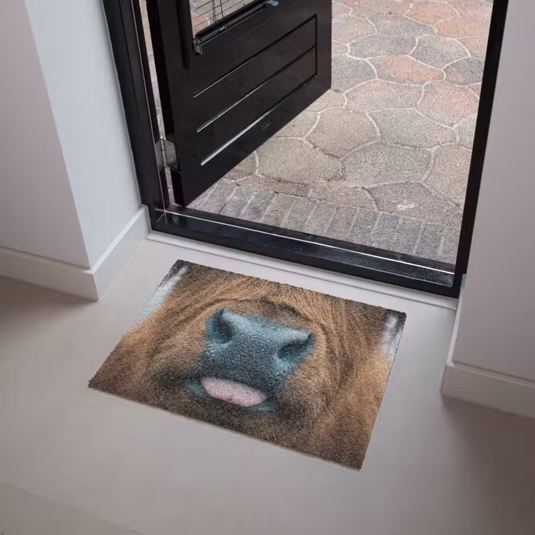 Deurmat - Schotse hooglander - Neus - Bruin — 4