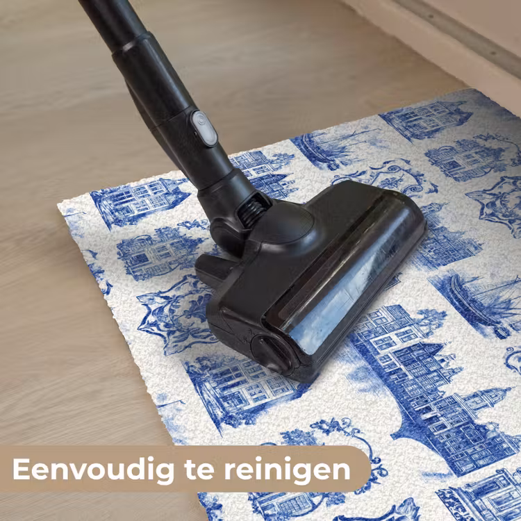 Deurmat - Huizen - Schepen - Blauw — 9
