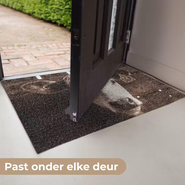 Deurmat - Kalf - Oormerk - Houten stal — 7