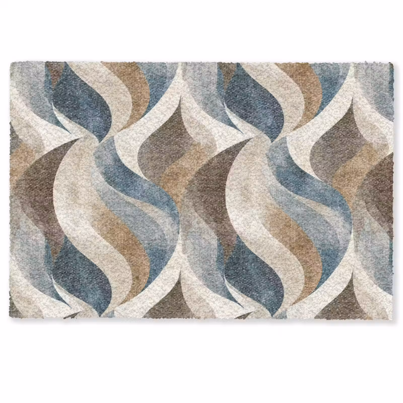 Deurmat - Abstract - Golven - Kleurrijk — 1