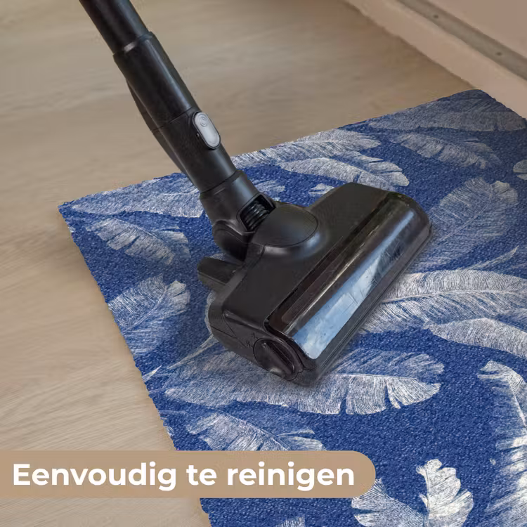 Deurmat - Blad - Palm - Blauw — 9