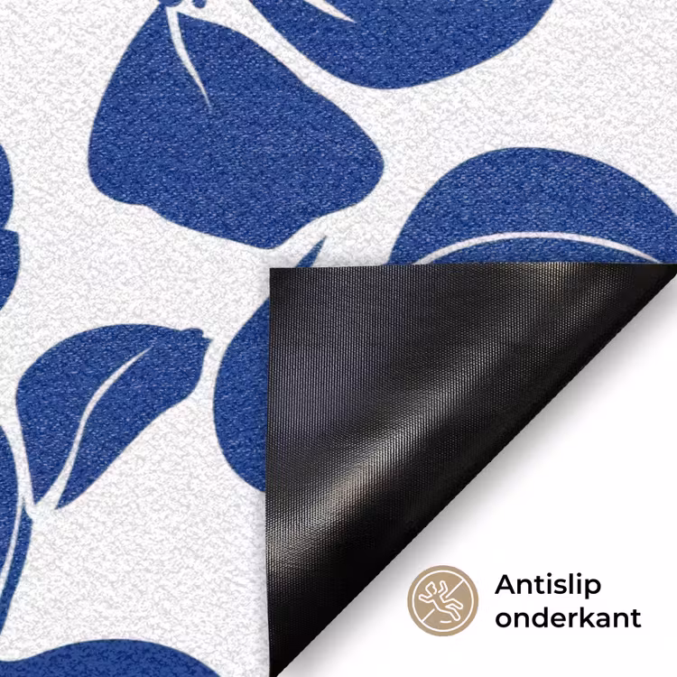 Deurmat - Floraal - Modern - Blauw — 6
