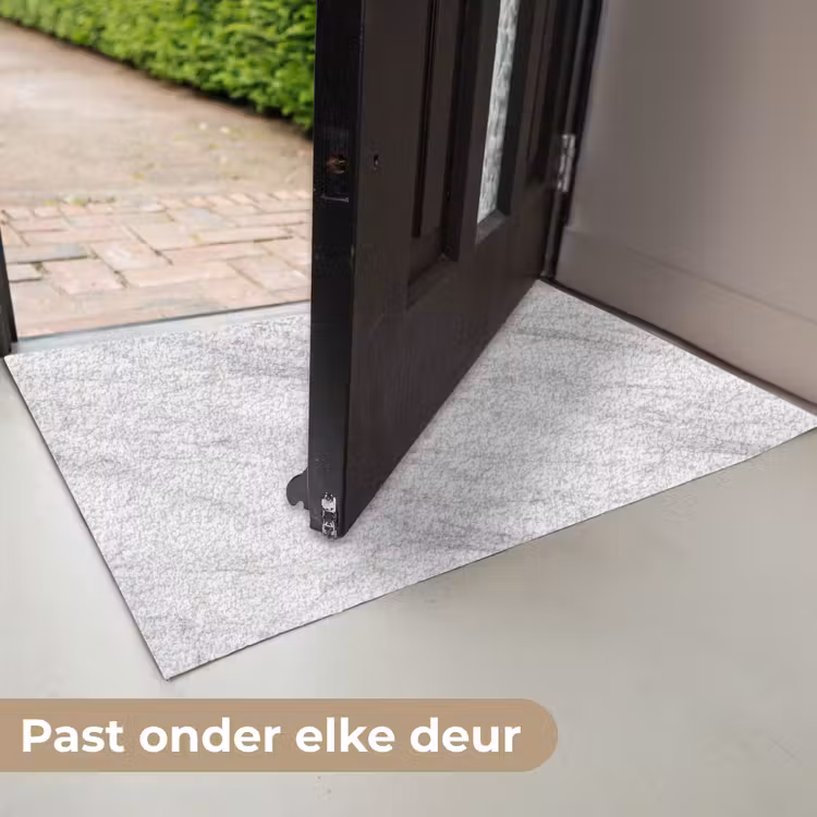 Deurmat - Klassiek - Marmer - Grijs — 7