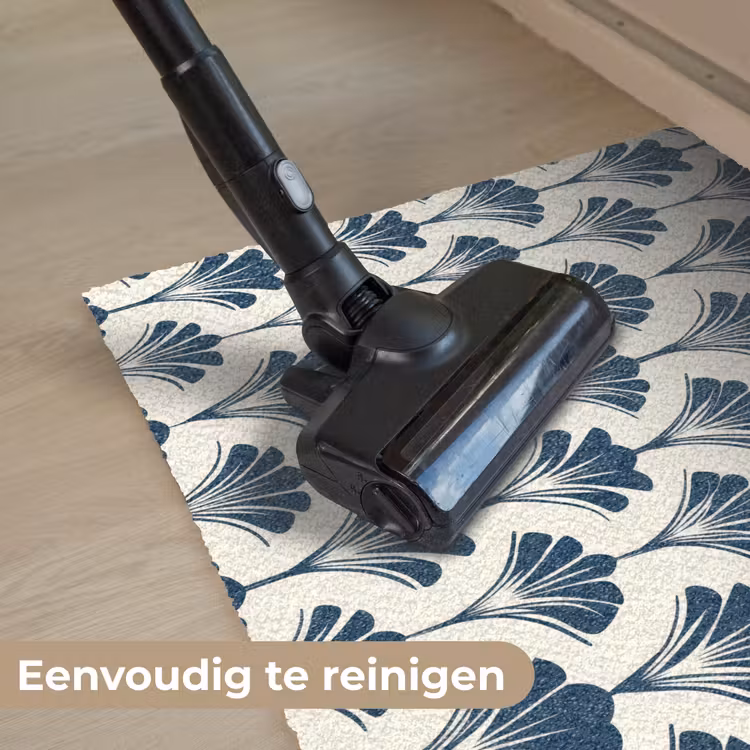 Deurmat - Klassiek - Motief - Blauw — 9