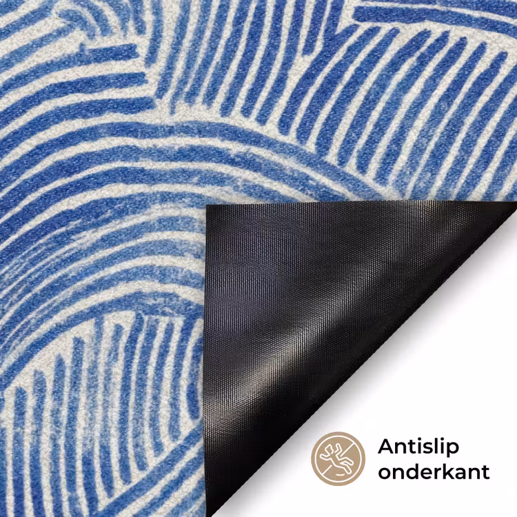 Deurmat - Modern - Abstract - Blauw — 6