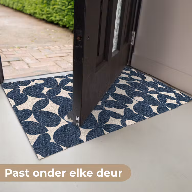 Deurmat - Modern - Geometrisch - Blauw — 7