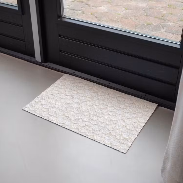 Deurmat - Schubben - Wit - Elegant — 2