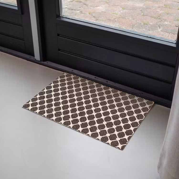 Deurmat - Bruin - Ruitpatroon - Geometrisch — 2