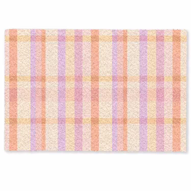 Deurmat - Pastel - uitpatroon - Geometrisch — 1