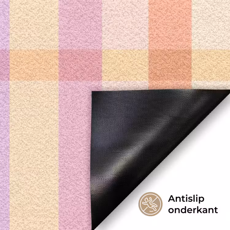 Deurmat - Pastel - uitpatroon - Geometrisch — 6