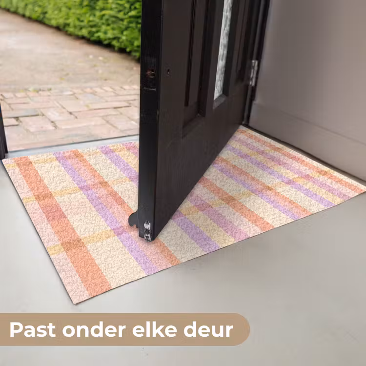 Deurmat - Pastel - uitpatroon - Geometrisch — 7