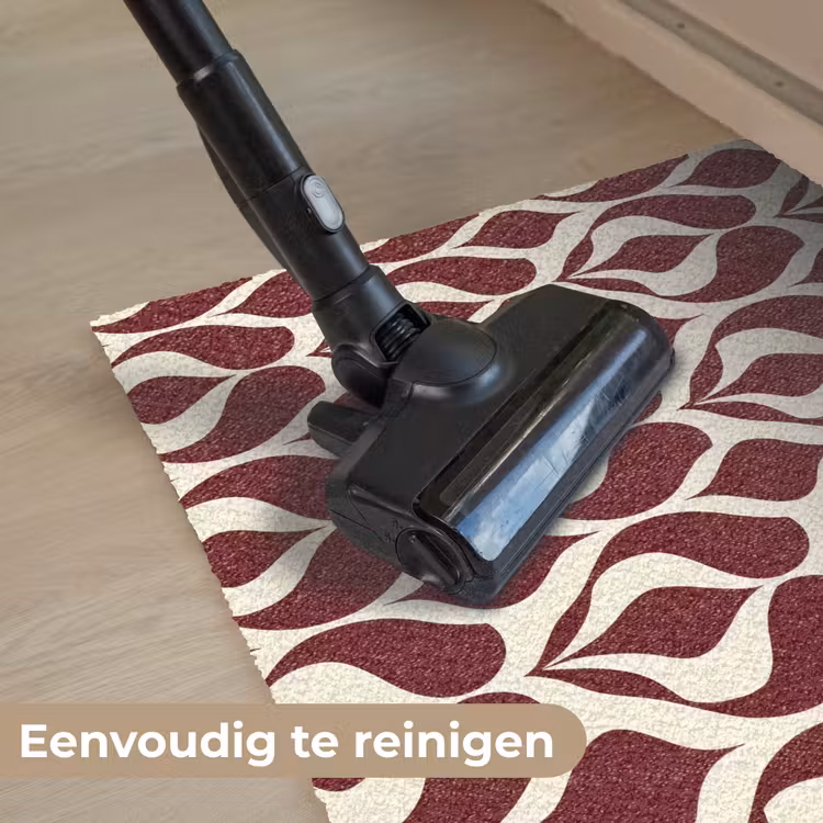 Deurmat - Rood - Druppelpatroon - Grafisch — 9