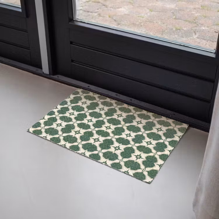 Deurmat - Tegel - Klassiek - Groen — 2