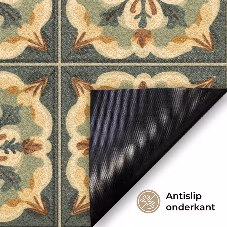 Deurmat - Ornament - Patroon - Groen — 6