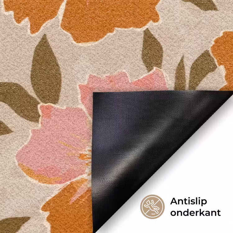 Deurmat - Bloemen - Motief - Retro — 6