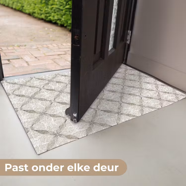 Deurmat - Grafisch - Patroon - Grijs — 7