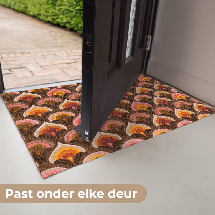 Deurmat - Patroon - Retro - Kleurrijk — 7