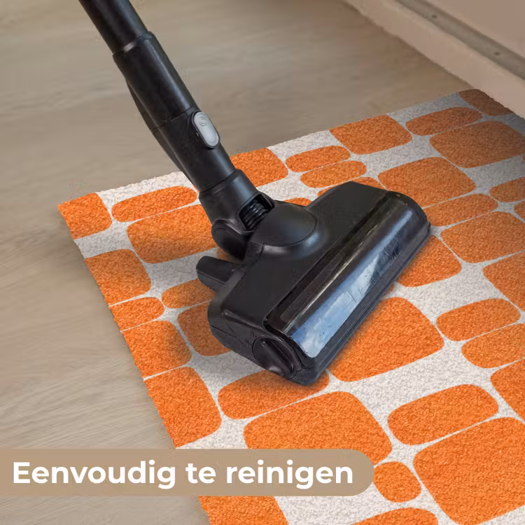 Deurmat - Patroon - Retro - Oranje — 9