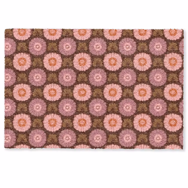 Deurmat - Retro - Madelief - Roze — 1