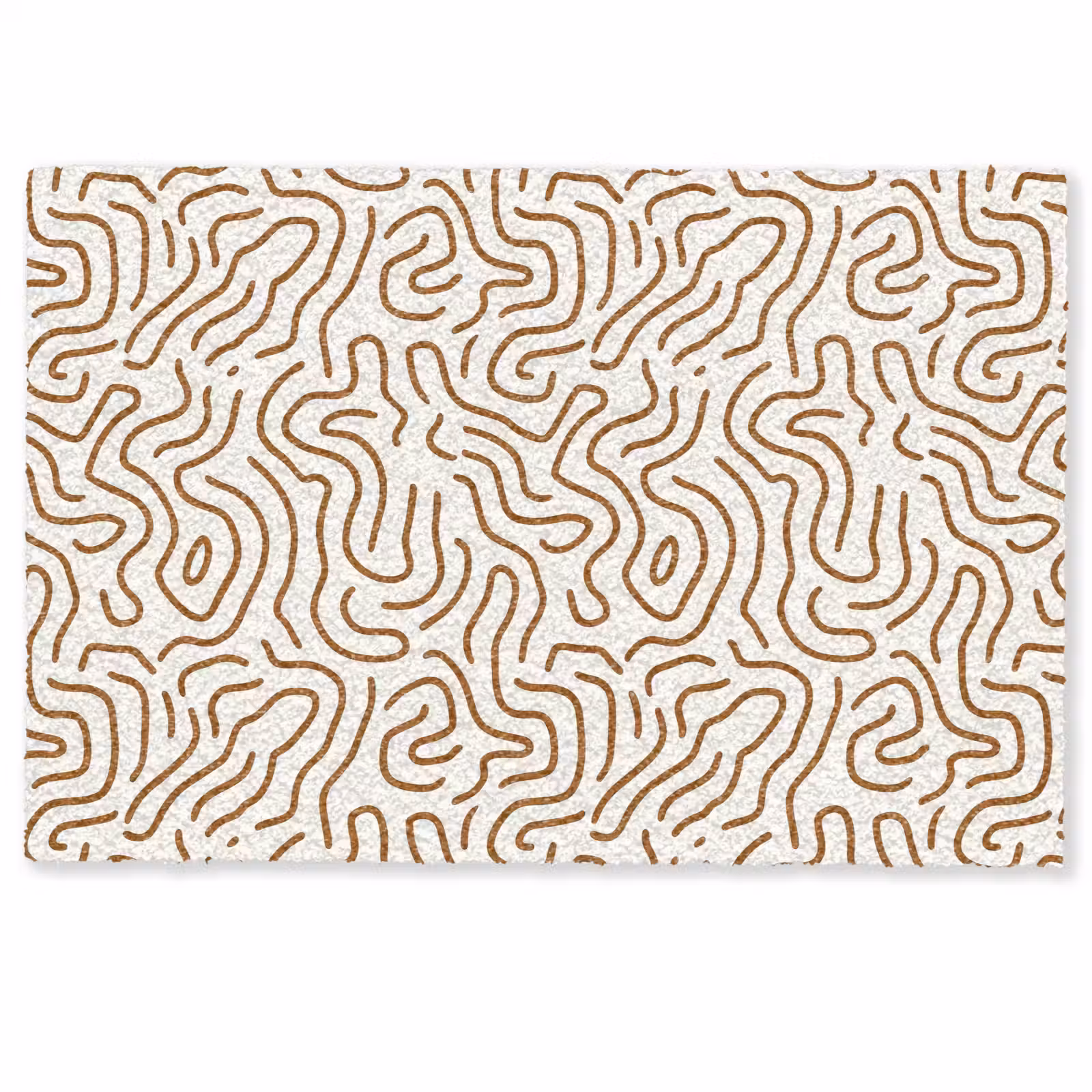 Deurmat - Minimalistisch - Patroon - Terracotta — 1