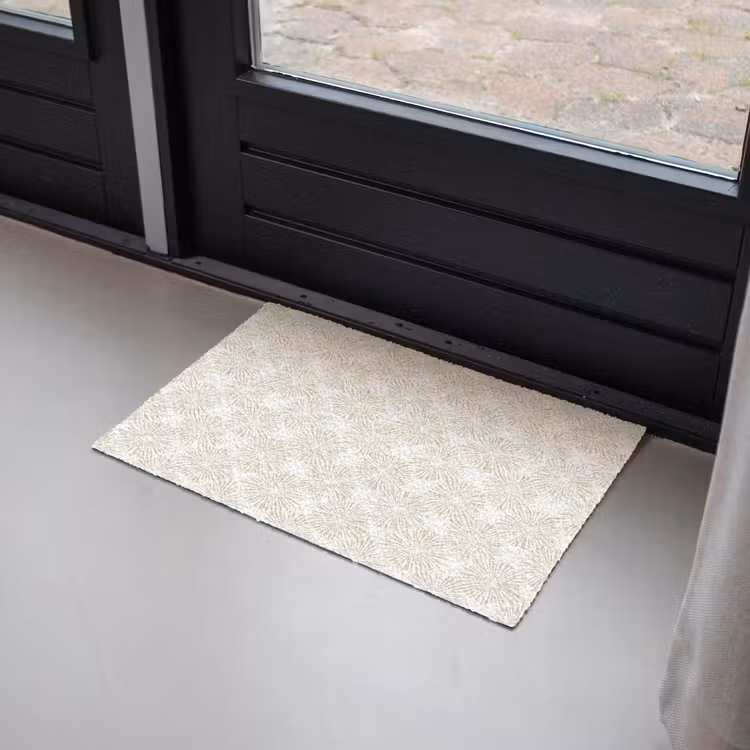 Deurmat - Abstract - Motief - Beige — 2