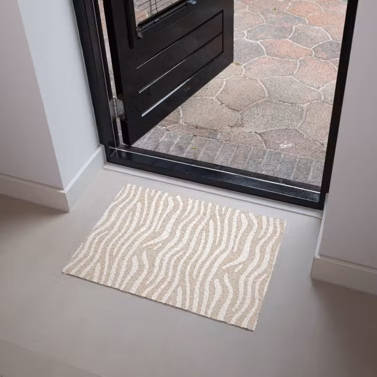 Deurmat - Abstract - Zebra - Beige — 4