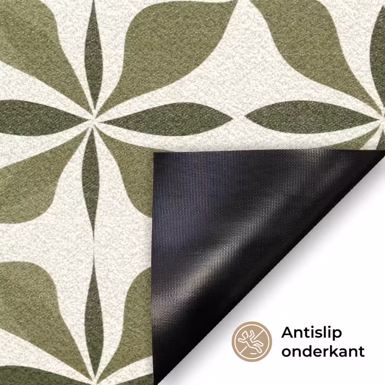 Deurmat - Botanisch - Retro - Groen — 6