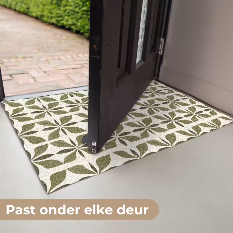 Deurmat - Botanisch - Retro - Groen — 7