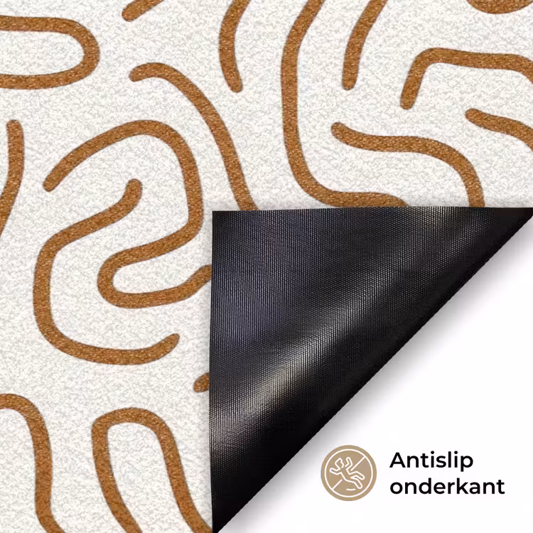 Deurmat - Minimalistisch - Patroon - Terracotta — 6
