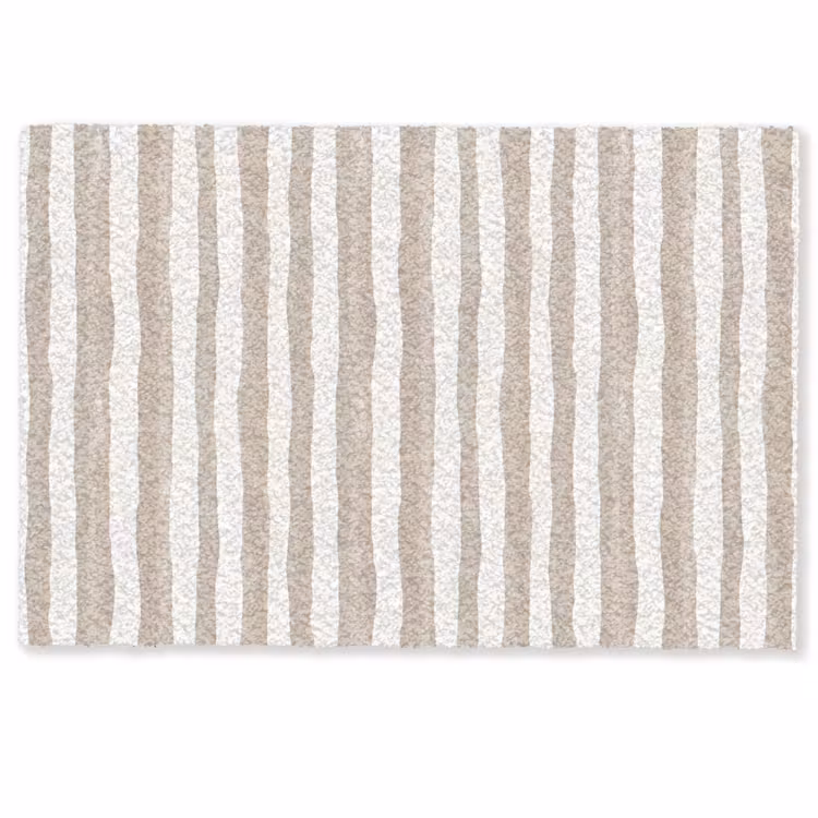 Deurmat - Minimalistisch - Strepen - Beige — 1