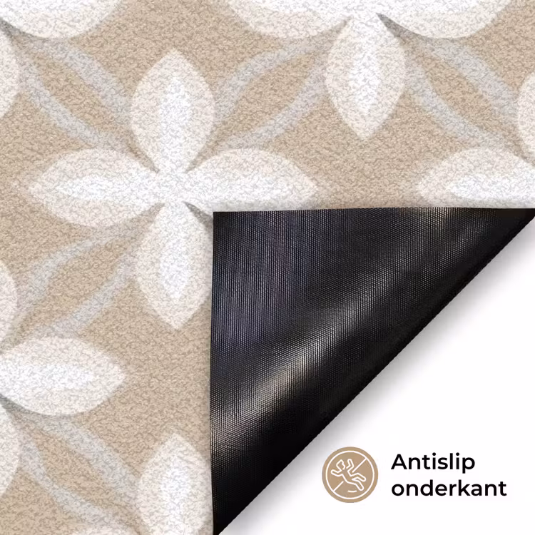 Deurmat - Patroon - Symmetrisch - Beige — 6