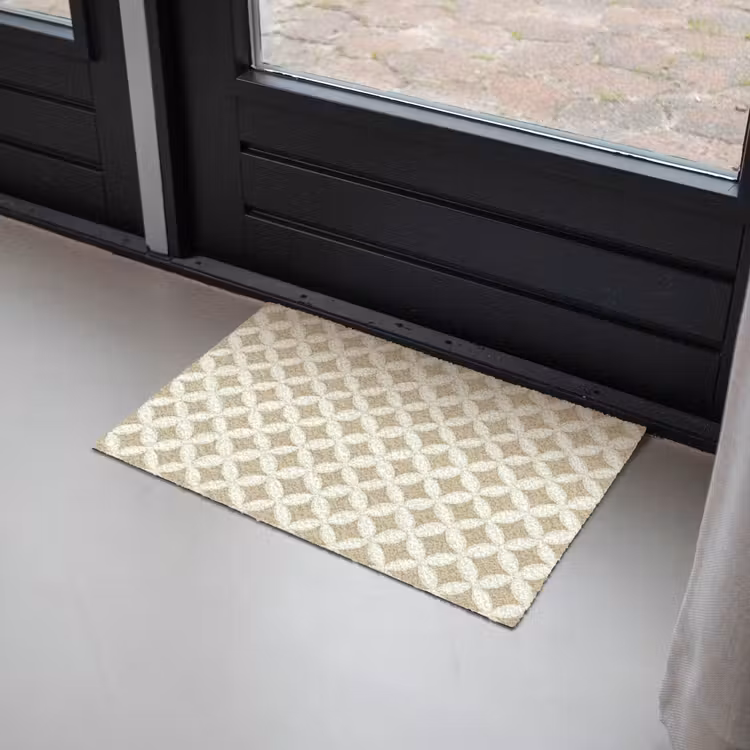 Deurmat - Symmetrisch - Motief - Beige — 2